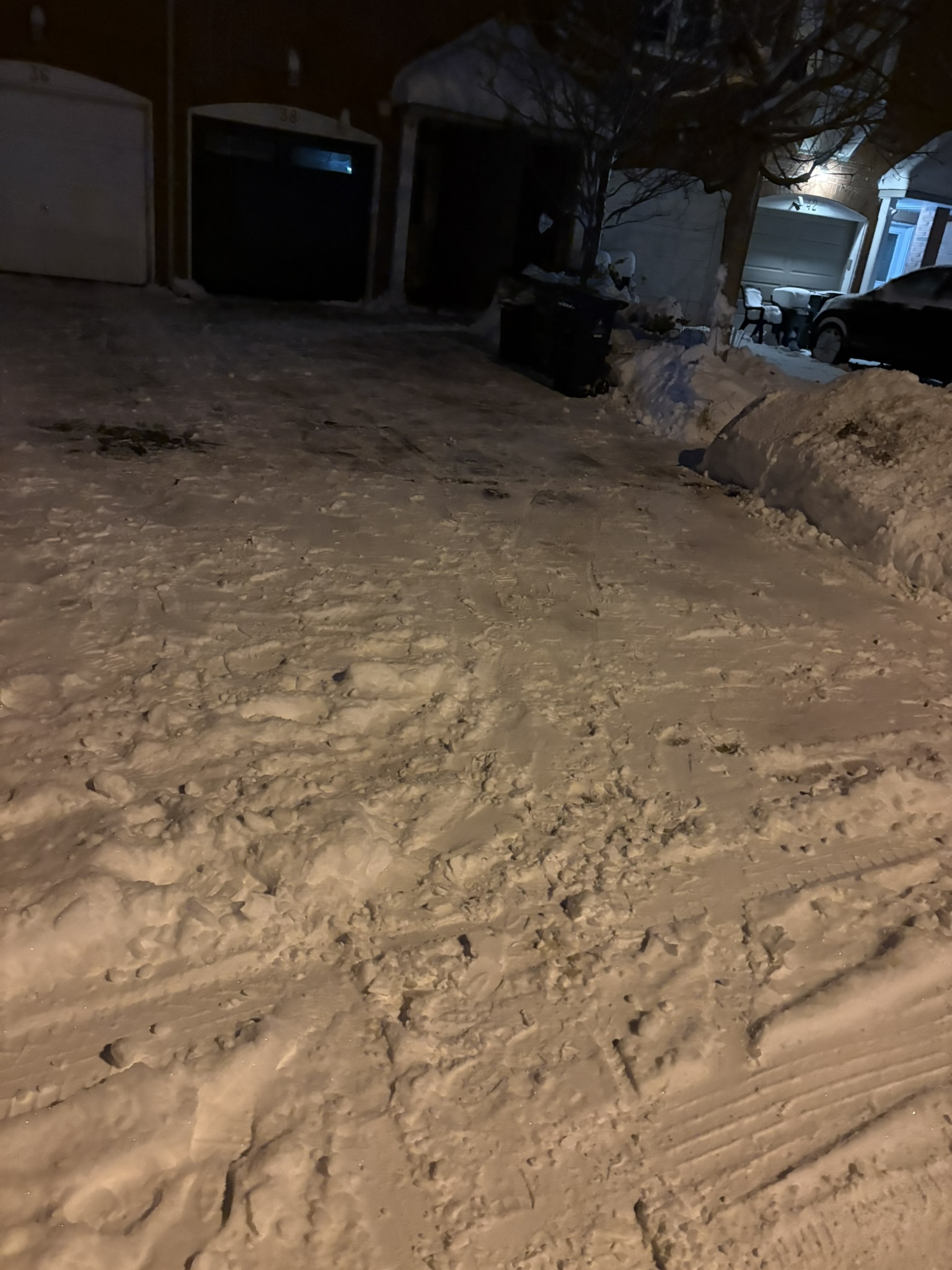 Residential snow removal