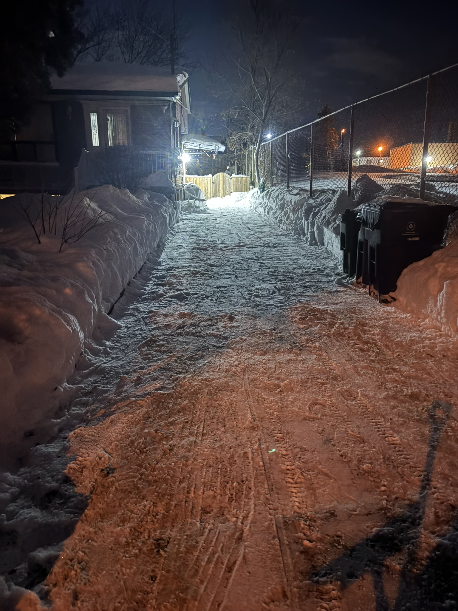 Residential snow removal