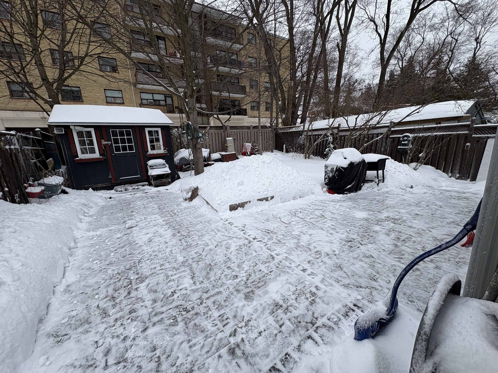 Residential snow clearing