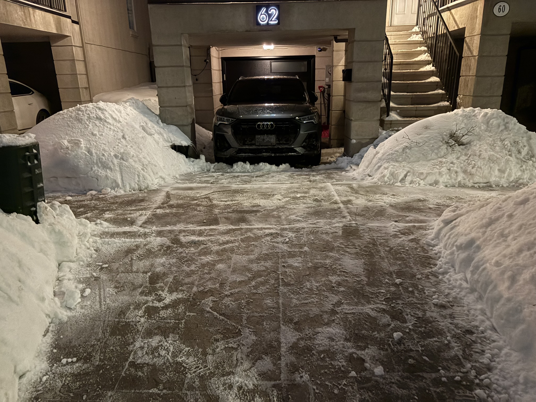 Fresh snow clearing